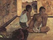 Paul Gauguin Le Repos (mk07) china oil painting reproduction